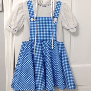 Wizard of Oz Dorothy Dress and Hair Bows